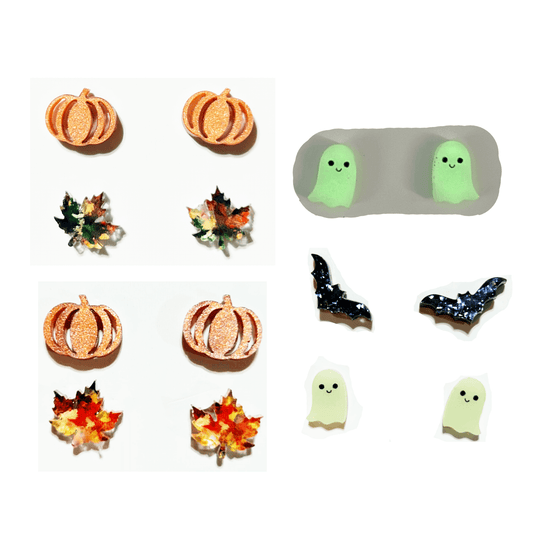 Halloween stud earrings