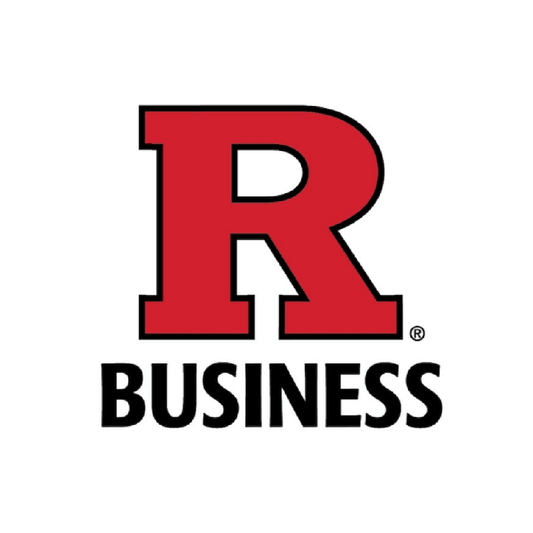 Rutgers Business stud earrings