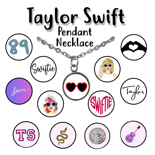 Taylor Swift pendant necklace - updated designs!