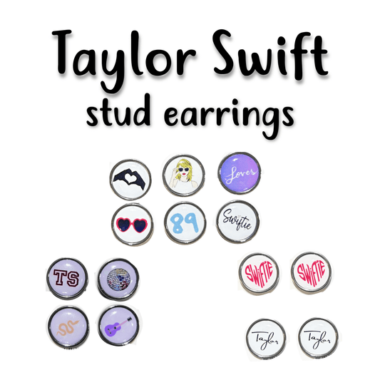 Taylor Swift stud earrings - NEW DESIGNS!