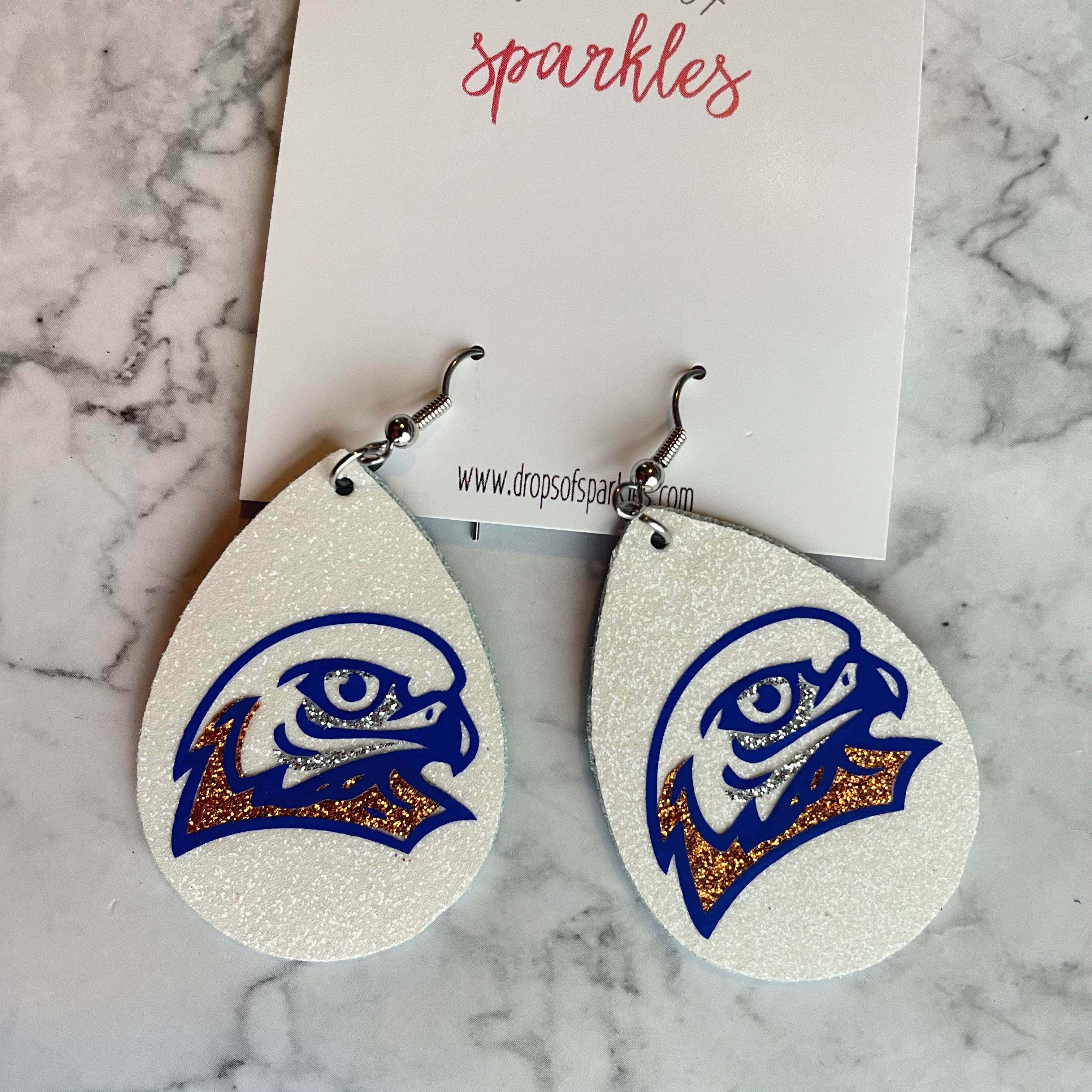 philadelphia eagles earrings